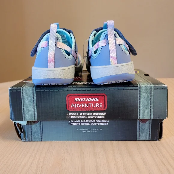 Skechers Kids Sandals size 13 - Blue and Pink - Picture 5 of 6